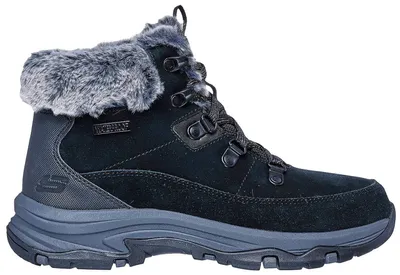 Produktbild von Skechers Trego Snow Worries Black Knit/ White Größe EU 38