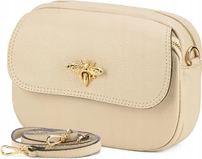 Obrázok produktu pre Dámska Taška Beige Vera Pelle Schulter-Shopper