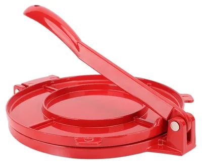 Image de Manual Tortilla Press with Handle Aluminum Alloy Flatbread Dumpling Skin Maker Multifunctional Dough Press Machine