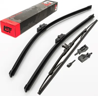 Produktbild von Scheibenwischer Set vorne hinten Frontwischer Heckwischer für VW GOLF IV VARIANT
