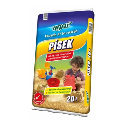 Obrázok produktu pre Piesok na pieskovisko 25 kg AGRO