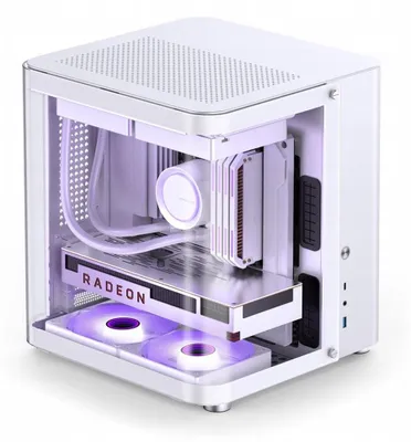 Obrázek produktu pro Jonsbo T6, Midi Tower, PC, Černá, Dřevo, ITX, Ocel, Sklo, Hliník, Hraní