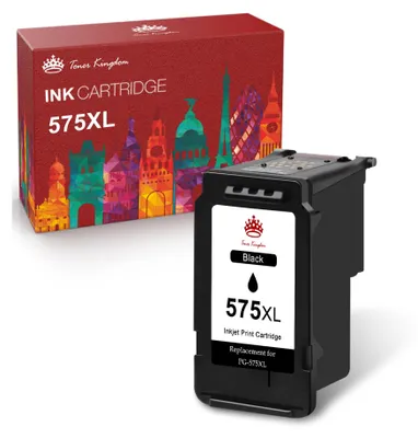 Produktbild von 1er Black Patronen PG-575 XL für Canon 575 XL Pixma TS3550i TS3551i TR4750i Canon PIXMA TS 3550i, Canon PIXMA TS 3551i, Canon PIXMA TS 3750i,Canon PIXMA TS 3751i, Canon PIXMA TS 3752i,