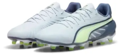 Produktbild von Puma Herren Fussballschuhe King Match FG/AG - 107863, Farbe:Grau, Herren Schuhe:44.5