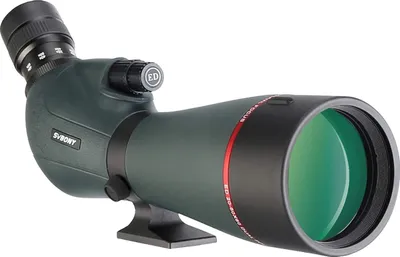 Produktbild von Svbony SV406P ED Spektiv 20-60x80, Doppelter Fokus Spektive, Austauschbares Astronomie-Okular, Wasserdichtes Bak4 Prisma Monokular Fernrohr
