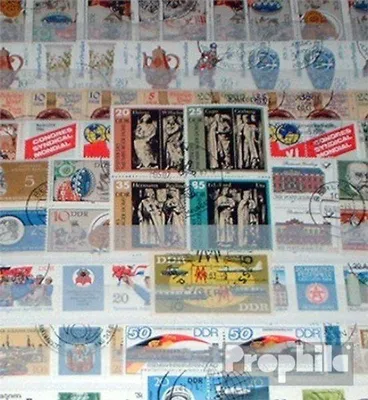 Produktbild von Briefmarken DDR 100 verschiedene Zusammendrucke