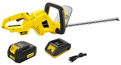 Obrázok produktu pre Elektrické nožnice na živé ploty, 40 V, batéria 2 Ah, dĺžka rezu 56 cm, plastové