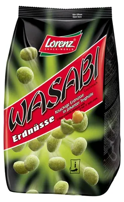 Zdjęcie produktu dla Lorenz Orzeszki ziemne wasabi o smaku chrzanu azjatyckiego 800g