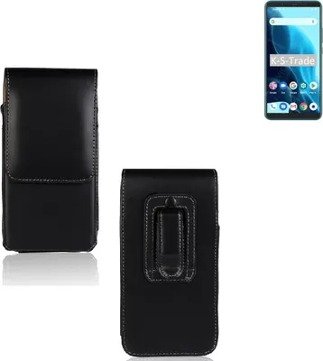 Produktbild von K-S-Trade Gürteltasche für Cubot Note 9 Schutz Hülle Handy Hülle mit Magnetverschluss Holster in schwarz