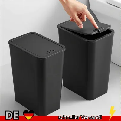 Produktbild von Bad Mülleimer 10L Klein Treteimer für WC