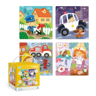 Obrázek produktu pro Puzzle 4v1 Moje povolání