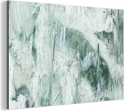Obrázok produktu pre Nástenná dekorácia Kovový kovový obraz Wall Art 150x100cm Záhradná dekorácia - Farba - Abstraktné Muchowow Hliníkové obrazy