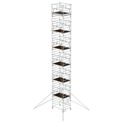 Produktbild von MUNK Klappgerüst SG 1,35x2,45m mit Ausleger und Sicherheitsgeländer 13,88m AH