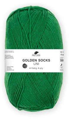 Produktbild von Pro Lana Sockenwolle uni 4-fädig 100 g/420 m 75% Schurwolle/25% Polyamid 438 grün