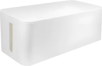 Zdjęcie produktu dla Logilink Kabelbox groß, weiß, 400x160x135mm