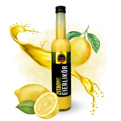 Produktbild von Zitrone Eierlikör 350ml