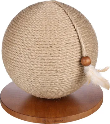 Produktbild von Flamingo Kratzball Estrella braun, Maße: 29 x 29 x 28 cm