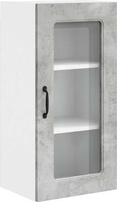 Obrázek produktu pro vidaXL Čelní panel myčky nádobí Kalmar, betonově šedý, 40 x 31 x 80 cm