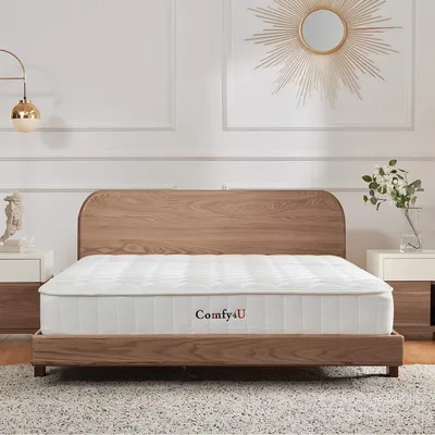 Productafbeelding van Hoogwaardige matras met traagschuim en een 7-zone pocketveringkern – Optimale comfort en ondersteuning, 180x200x23 cm