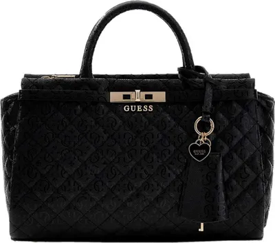 Produktbild von Guess Idra Girlfriend Satchel Tasche Schwarz  Schwarz One Size