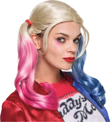 Produktbild von Rubie's Harley Quinn Perruque pro dospělé Halloween