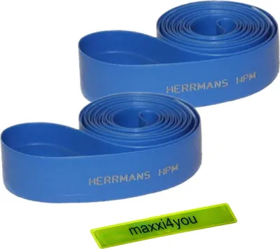 Immagine prodotto di 2 x nastro per cerchioni Herrmans HPM blu 26" x 20 mm incl. nastro riflettente maxxi4you