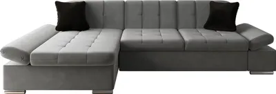 Produktbild von MIRJAN24 Ecksofa Montana mit Regulierbare Armlehnen, L-Form Sofa vom Hersteller (Magic Velvet 2217 + Magic Velvet 2217 + Magic Velvet 2219, Seite: Links)