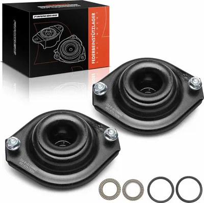 Productafbeelding van Frankberg 2x Veersteunlager Vooras voor Opel Agila (A) Suzuki Justy 3 Wagon R