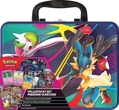 Produktbild von Pokémon Sammelkarten|Pokémon|Amigo Pokémon Sammelkoffer 2025