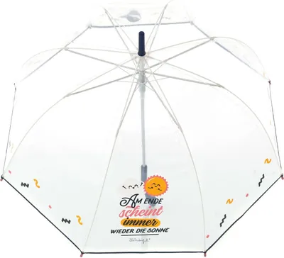 Image de doppler parapluie canne parapluie Long Automatic Umbrella Transparent Sunshine blanc