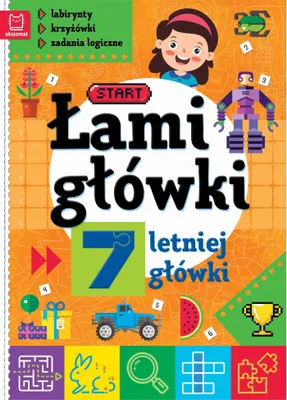 Image de Lamiglowki 7-letniej glowki. Labirynty, krzyzowki, zadania logiczne.