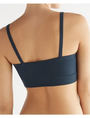 Produktbild von Nachhaltiges Sport-Bustier aus weicher Biobaumwolle mit sportlicher Passform und breitem Bündchen