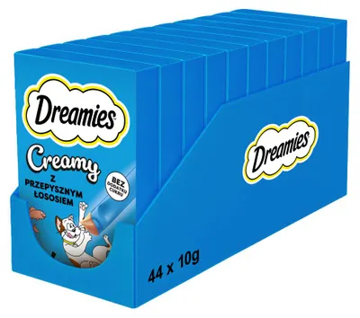 Produktbild von Set 11x40g Leckerli für Katzen Dreamies mit köstlichem Lachs