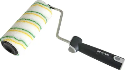 Produktbild von Nespoli RollMatic® Farbroller YellowGreen mit Antihaftbeschichtung 18 cm, 4 mm
