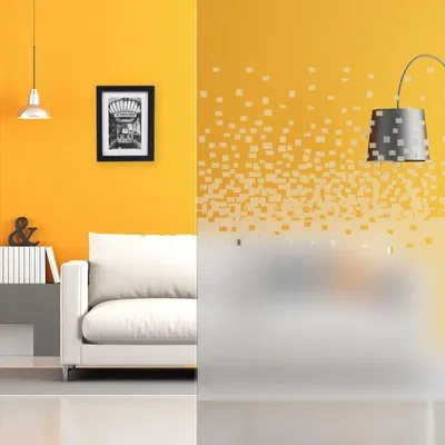 Produktbild von DIMEXACT - DIMEXACT Selbstklebende Dekorfolie mit Motiven für Fenster, Abgestufte Pixel, Breite 1,52 m, Rolle -152 cm x 10 m - en Rouleau