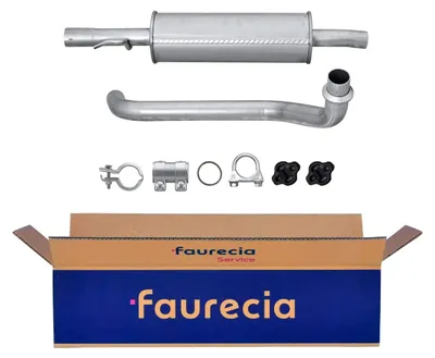 Imagen del producto de Silenciador de pre-escape FAURECIA, con tecnología IAM, compatible con, entre otros, el TOYOTA YARIS