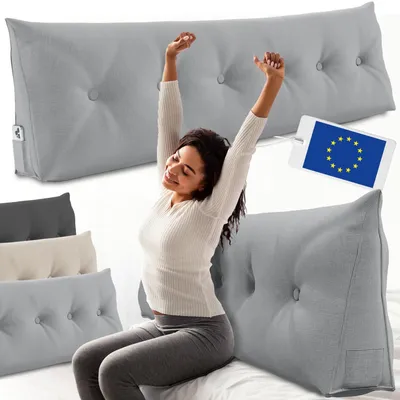 Produktbild von Bequames Rückenstützkissen 160 cm für Bett und Sofa