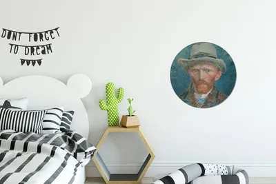 Produktbild von MuchoWow® - Wand Bild - Wohnzimmer - Runde Bilder - Alubilder - Kunst für zu Hause - Aluminium - Wanddekoration