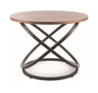 Image de Table basse DIDIER – noyer / noir