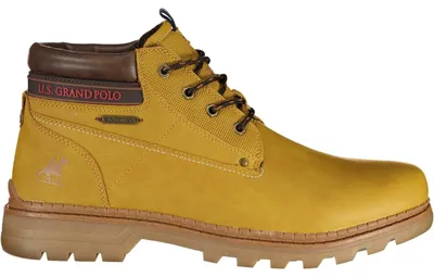 Image de U.S. Grand bottine pour homme en polyuréthane jaune
