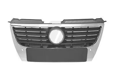 Image de GRILLE DE RÉFRIGÉRATION Grille noire chromée/noire