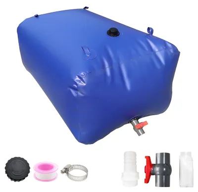 Immagine prodotto di Serbatoio d'acqua ad alta capacità, 200 l/52,83 galloni, serbatoio pieghevole e portatile, ideale per il campeggio e il giardinaggio, resistente alla siccità, sacca morbida pieghevole di emergenza per l'irrigazione agricola all'aperto