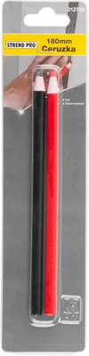 Image de Jeu de crayons Strend Pro PS110, de marquage, noir/rouge