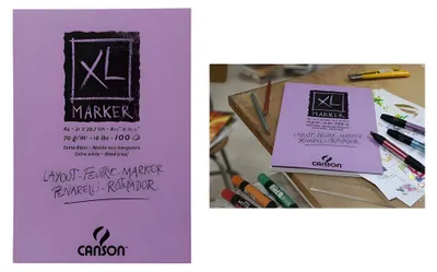 Image de CANSON Bloc de croquis et d'études X L MARKER, DIN A3 (5297237)