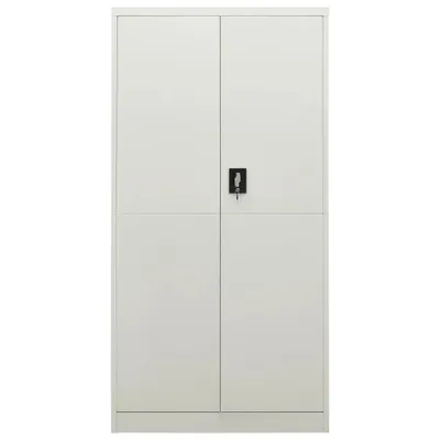 Immagine prodotto di Armadio con Ripiani Grigio Chiaro 90x40x180 cm in Acciaio
