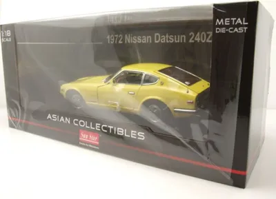 Produktbild von Sun Star 3512 Datsun 240Z Coupe 1972 gelb 1:18