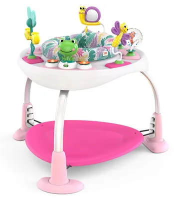 Image de Bright Starts, Bounce Baby, Playful Palms : Centre d'activités 2 en 1 pour bébés