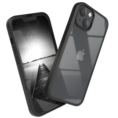 Produktbild von EAZY CASE Bumper Hülle für Apple iPhone 14 Stoßfest, Kratzfest, dünne Schutzhülle mit Kameraschutz, Bumper Case