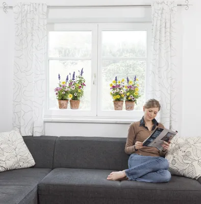 Produktbild von Komar Window-Sticker "Springtime", bunt, 31 x 31 cm