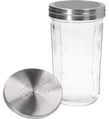 Produktbild von KILNER Vorratsglas mit Siebdeckel, 0,5 L 111337 5010853283029
